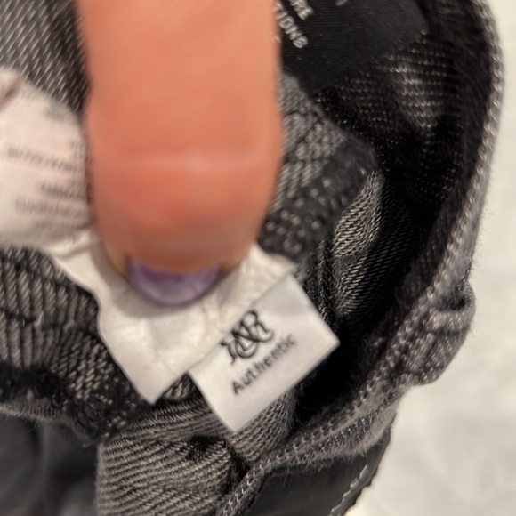 Rock & REPUBLIC Vintage SKINNY LEGGING JEANS grey black distressed wash size 24 - Picture 5 of 10